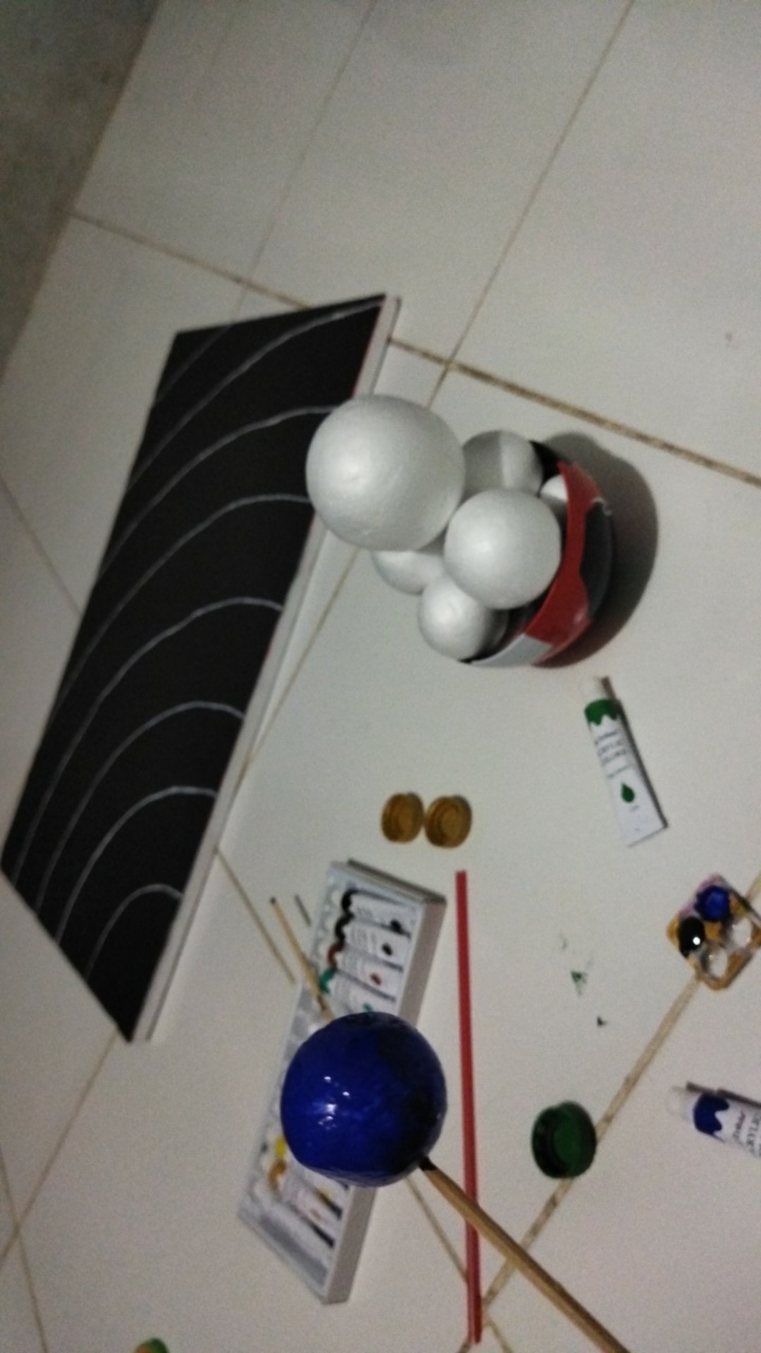 Styrofoam Ball / Bulat Bentuk Manual