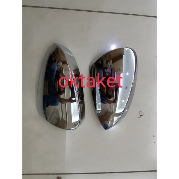 Cover spion all new Rush/ Terios 2018-2023 gr sport  Hitam + Chrome