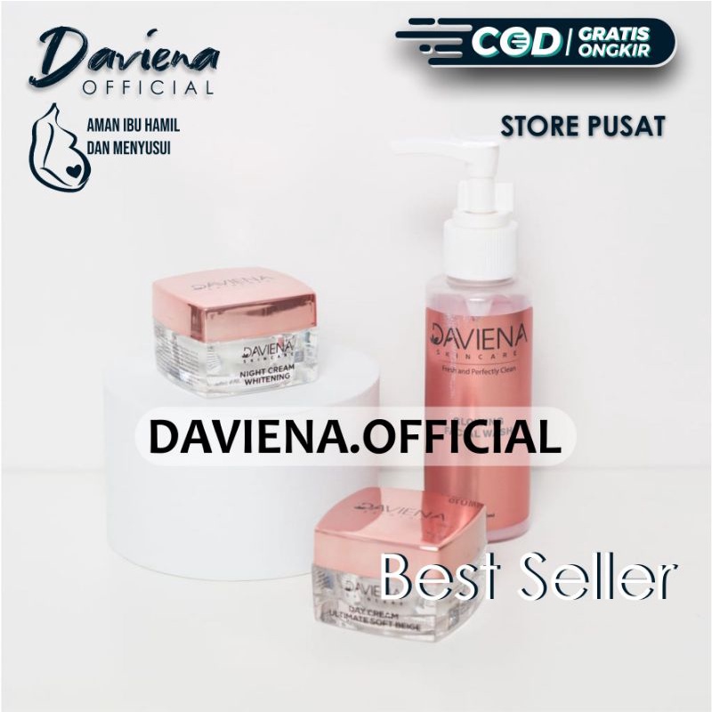 Jual DAVIENA SKINCARE PAKET HEMAT GLOWING | OFFICIAL STORE | SKINCARE