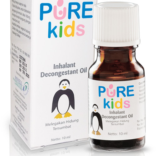 Pure Kids Inhalant Decongestant Oil Obat Hidung Tersumbat Purekids-4