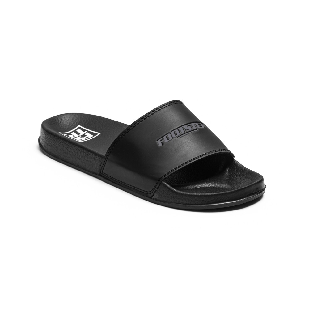 Sandal EVA Ori Ringan Slop Slide Santai Simple Pria Men Sendal Footwear | JARVIS BLACK | FORIND FSTP