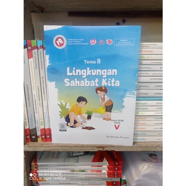 New Buku PR Tematik Kelas 5 Tema 8 Intan Pariwara