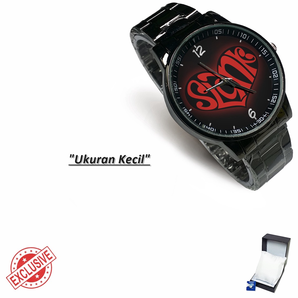 Jam Tangan Rantai Couple SLANK Motif 6