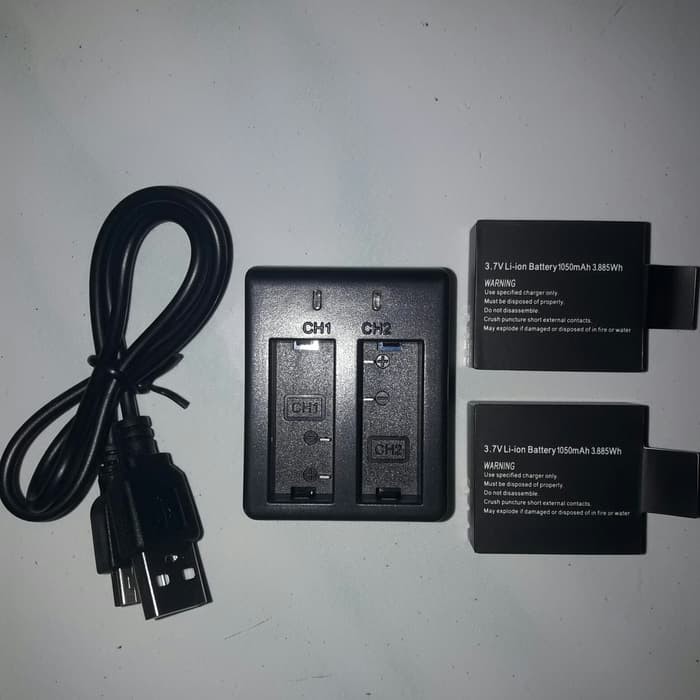 BATERAI ORI / CHARGER SPORTCAM 2 BATERAI KOGAN CARJING SJCAM SBOX CARJER S BOX SJ CAM