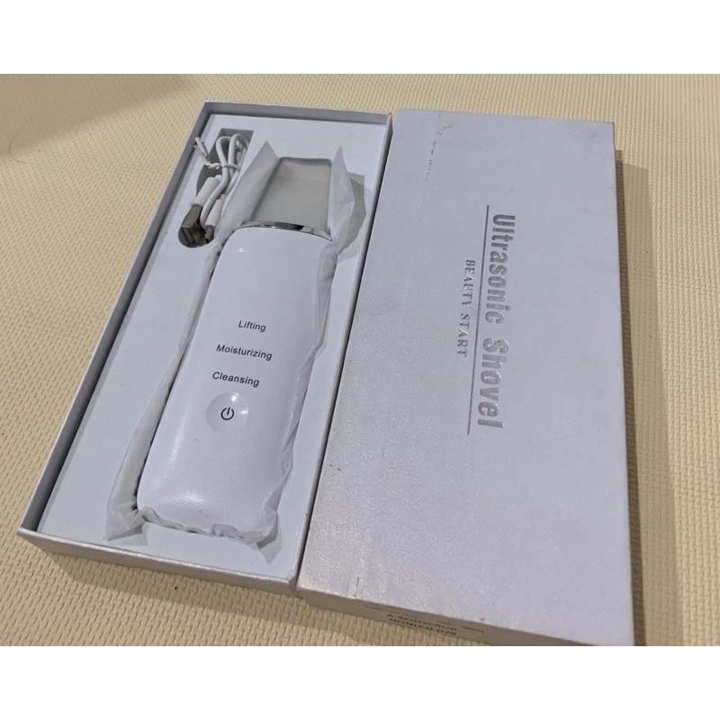 Pembersih wajah ultrasonic skin scrubber angkat kulit mati kerutan minyak wajah peremajaan kulit