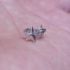 Anting Toge Bayi Bintang Emas Earring Baby Gold Loop