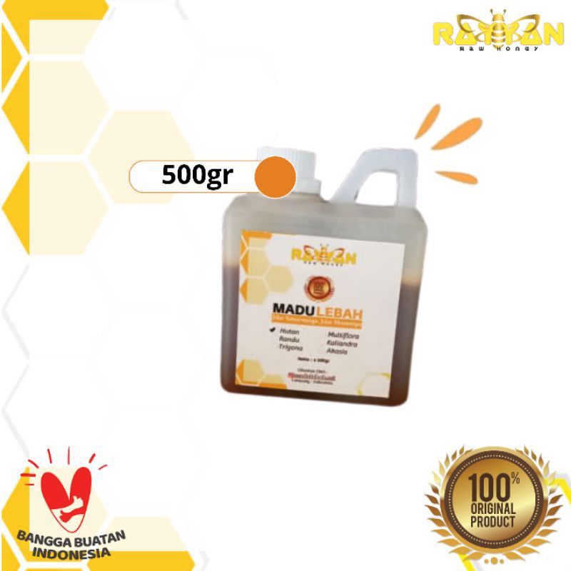 

Madu Lebah Hutan Premium Murni 100% - 500gr