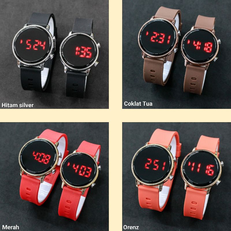 Jam led bulat couple series