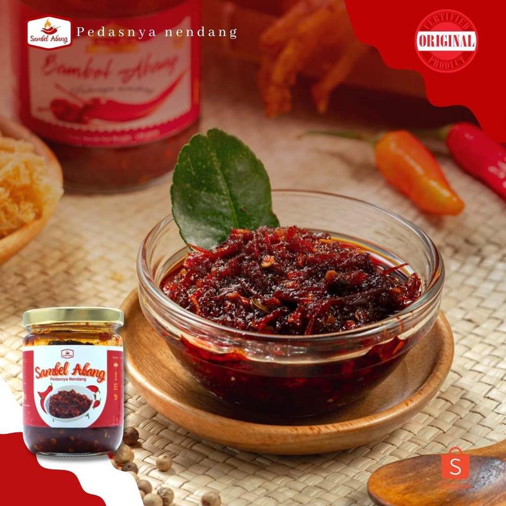 

Sambel Abang Jogja Original - Sambal cabai asli pedas