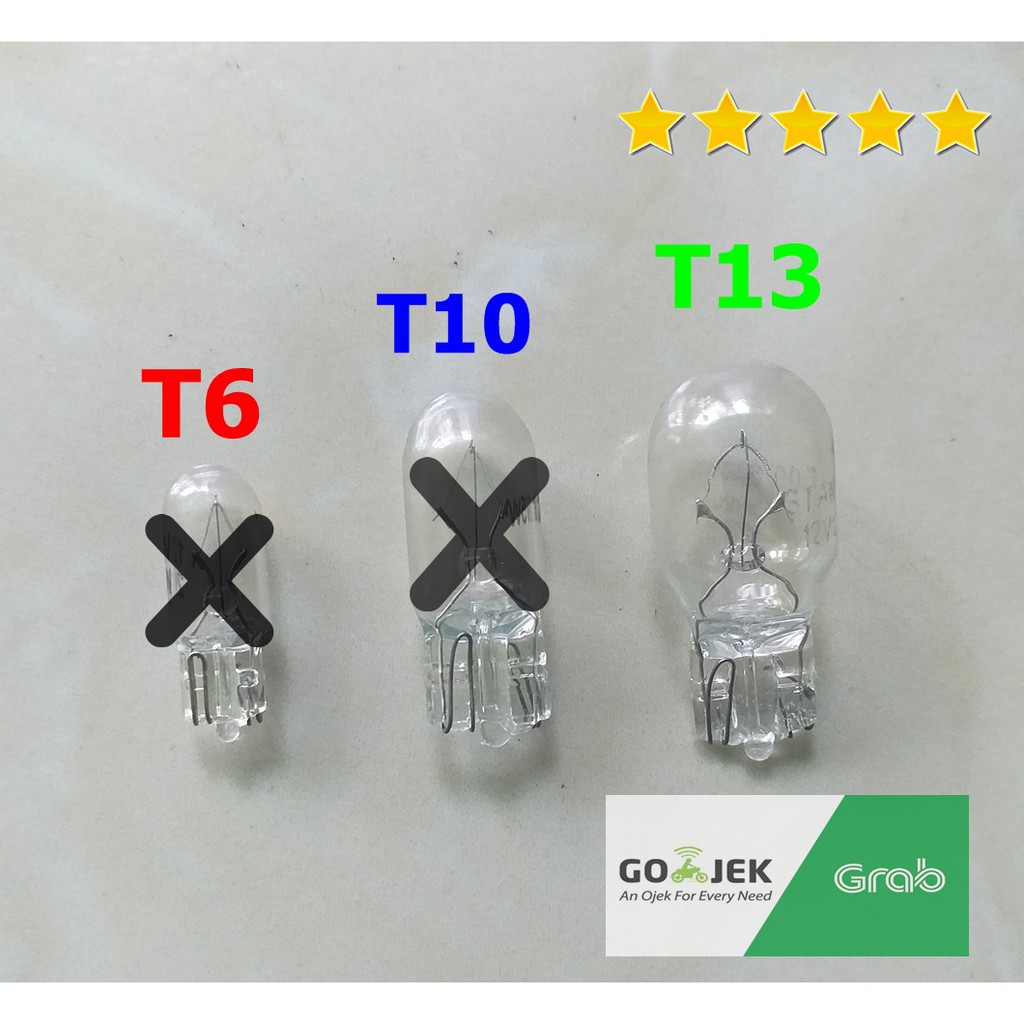 LAMPU BOHLAM T13 / LAMPU SEN LAMPU SENJA