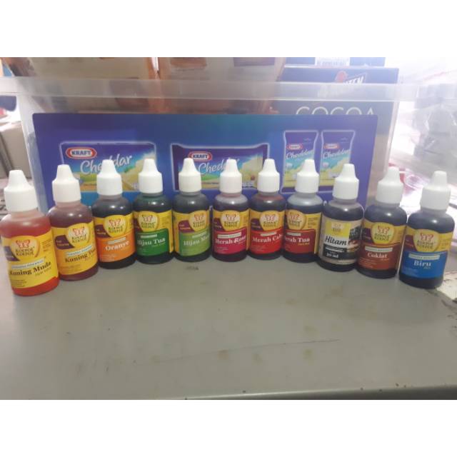 

Pewarna koepoe koepoe isi 30ml