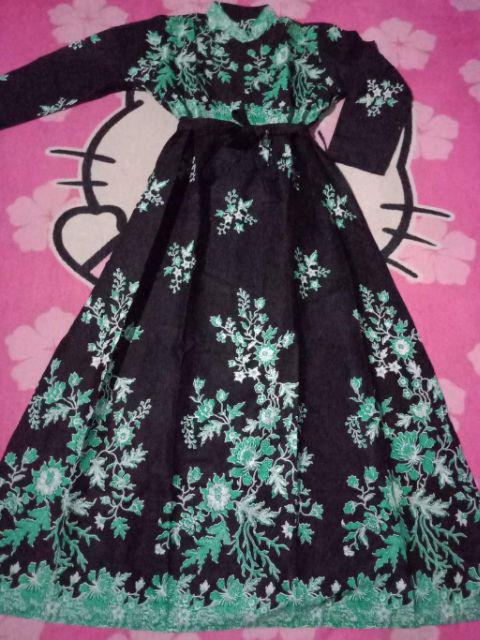 Couple Sakura Gamis Katun Batik