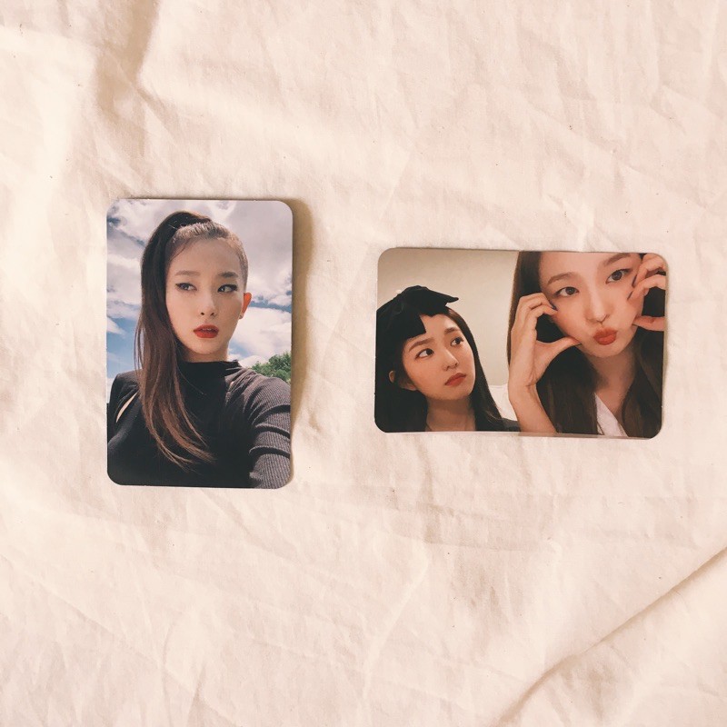 SEULGI & IRENE MONSTER OFFICIAL PHOTOCARD PC COUPLE ALBUM