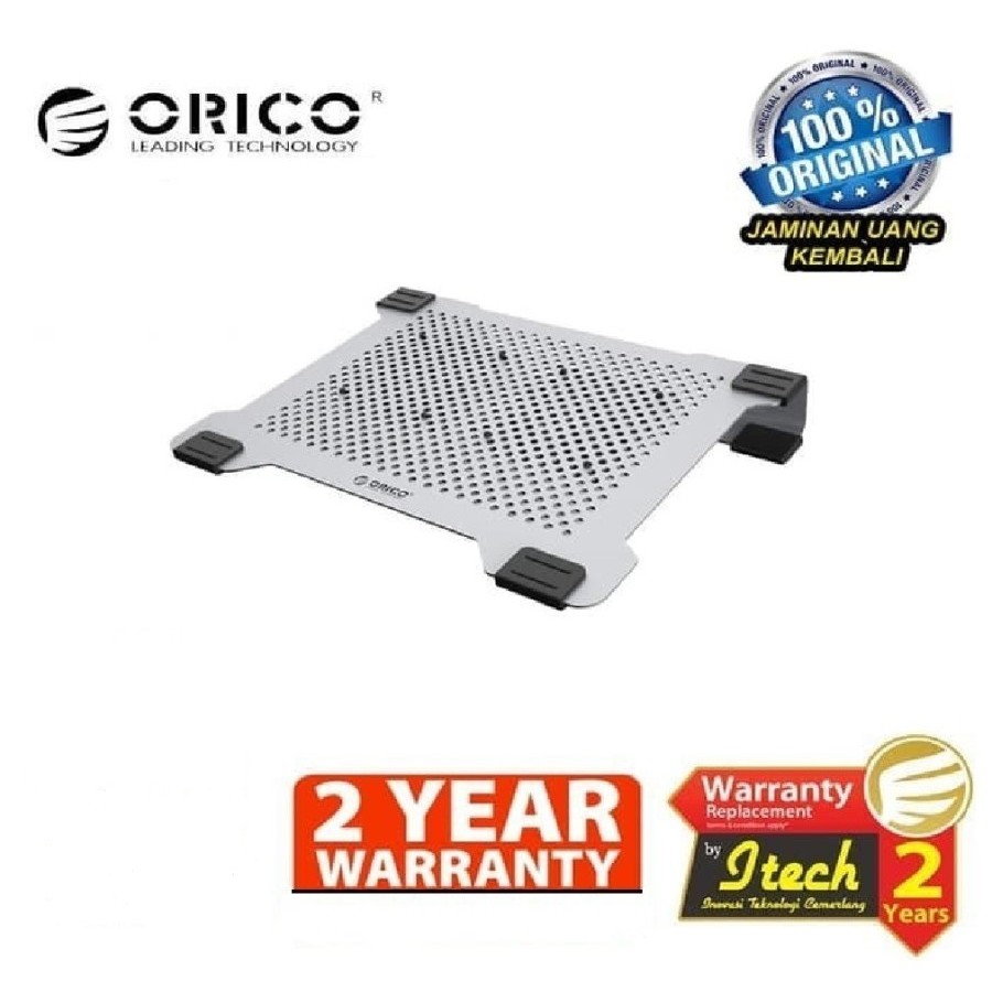 Cooling Pad ORICO NA15-SV Full Alluminium Double Fan Cooler - ORIGINAL