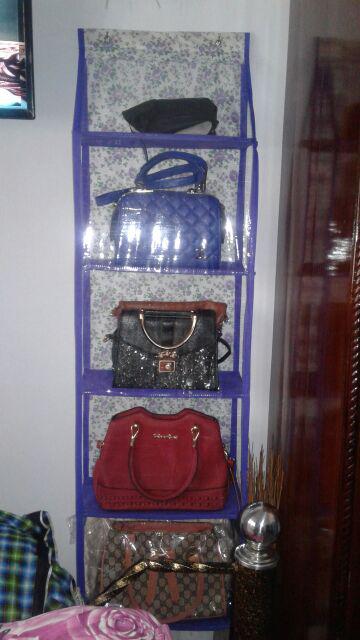 [bisa Cod] Promo Murah Meriah !!!! Paket 3in1 Rak Gantung Motif Bunga Non Resteling Kualitas Terbaik