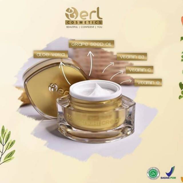 Cream malam yg bikin cerah wajah biar tambah glowing