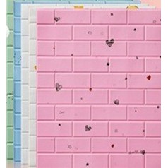 [1KG=24PCS] MGM Wallpaper Dinding Foam 3D Sticker Dinding Bata / Headboard 514 515 517 518-7