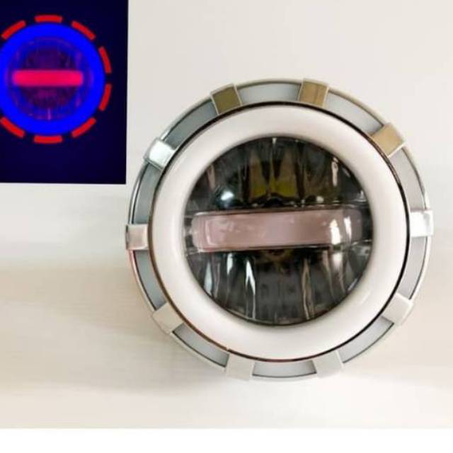 projie led lampu motor jauh dekat