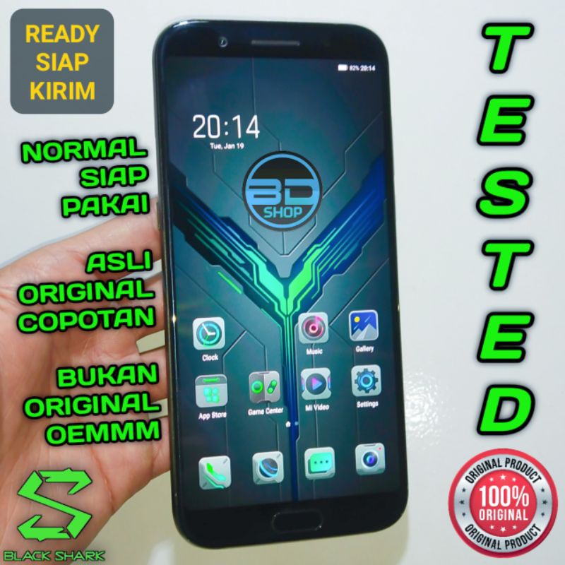 ORIGINAL ASLI COPOTAN LCD Touchscreen XIAOMI BLACKSHARK BLACK SHARK 1