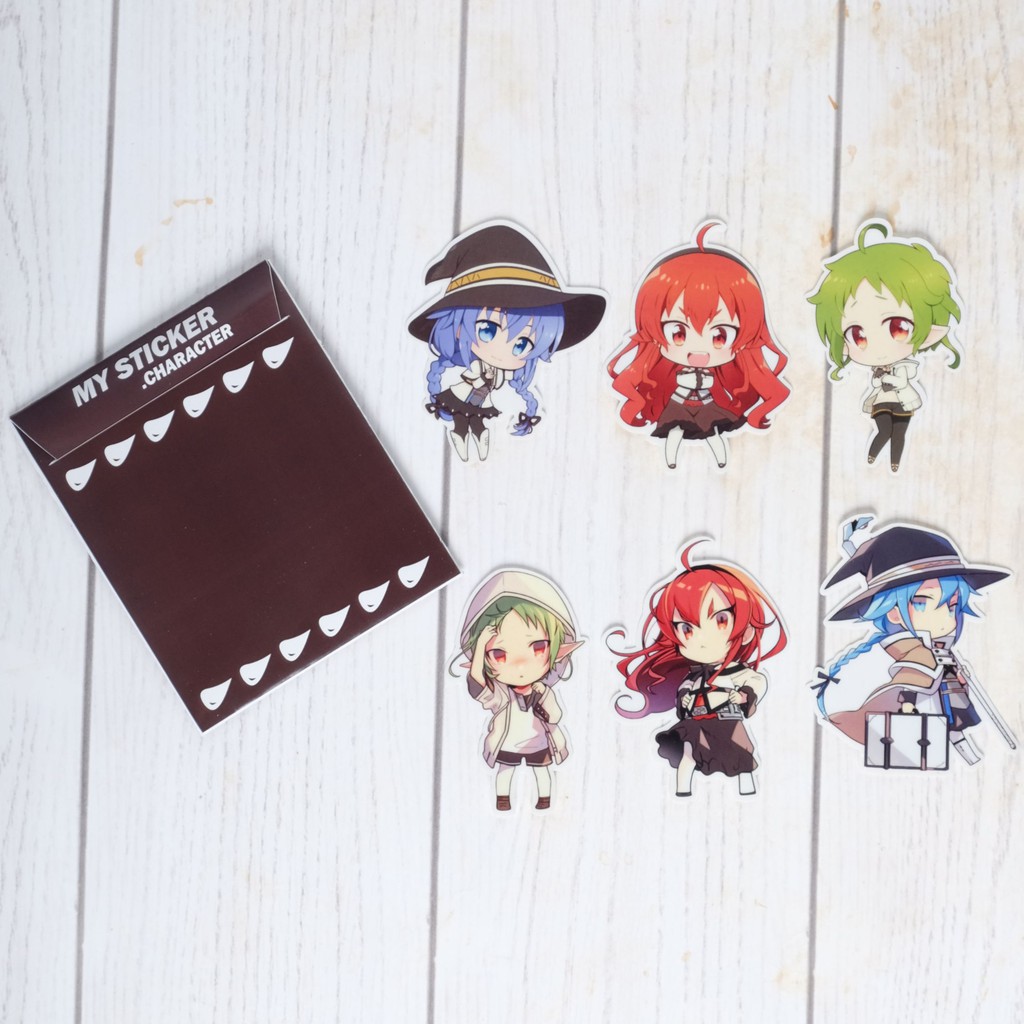 Sticker Anime Terlengkap - Mushoku Tensei: Jobless Reincarnation