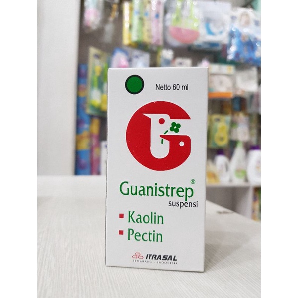 Guanistrep Suspensi 60 ml / Sirup Diare Untuk Anak