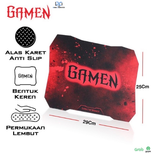 Gamen GP-X Anti-Slip With Smooth Surface Gaming Mausepad Super Lembut