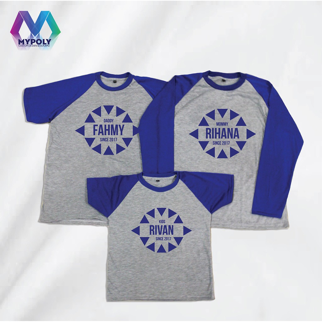 Kaos Couple Bisa Cetak Nama / Baju Couple Family / kaos Couple  Wanita / Baju Keluarga