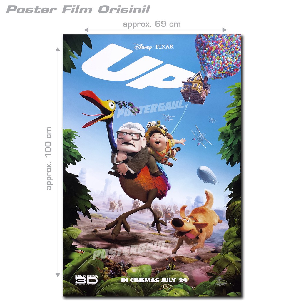 Poster Film UP Original Indonesian One Sheet 68 X 100 Cm Shopee Indonesia