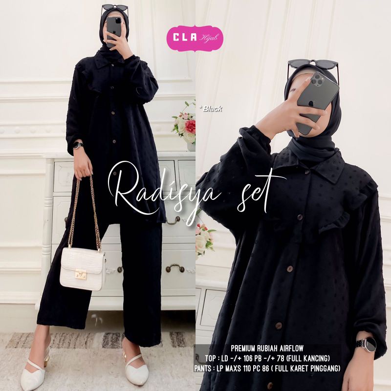 Radisya Set Atasan dan Pants by Cla Hijab
