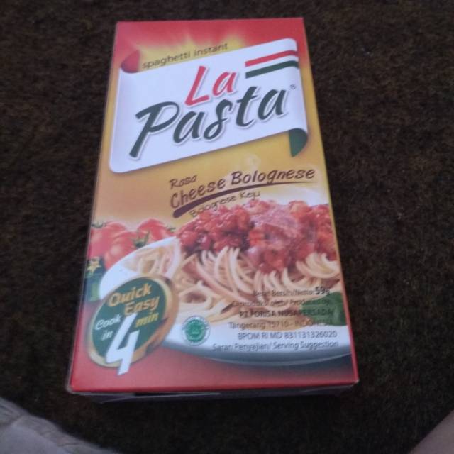 

La pasta spaghetti instan