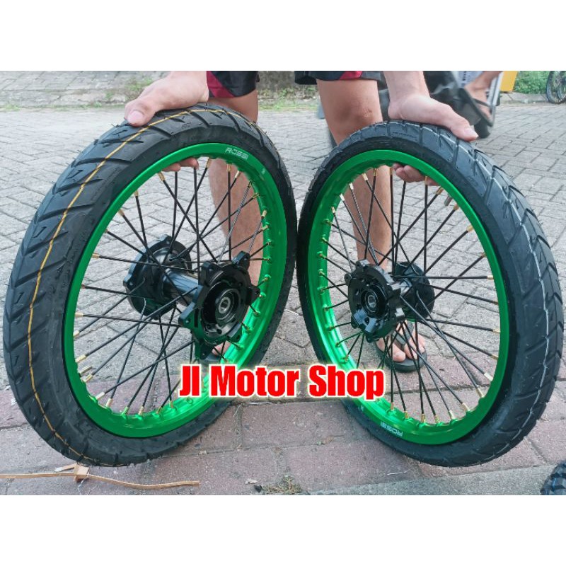 Velg Minimoto mini moto CRF 150 CRF150 KLX D-TRACKER 150 Ring 17 Plus Ban Kecil