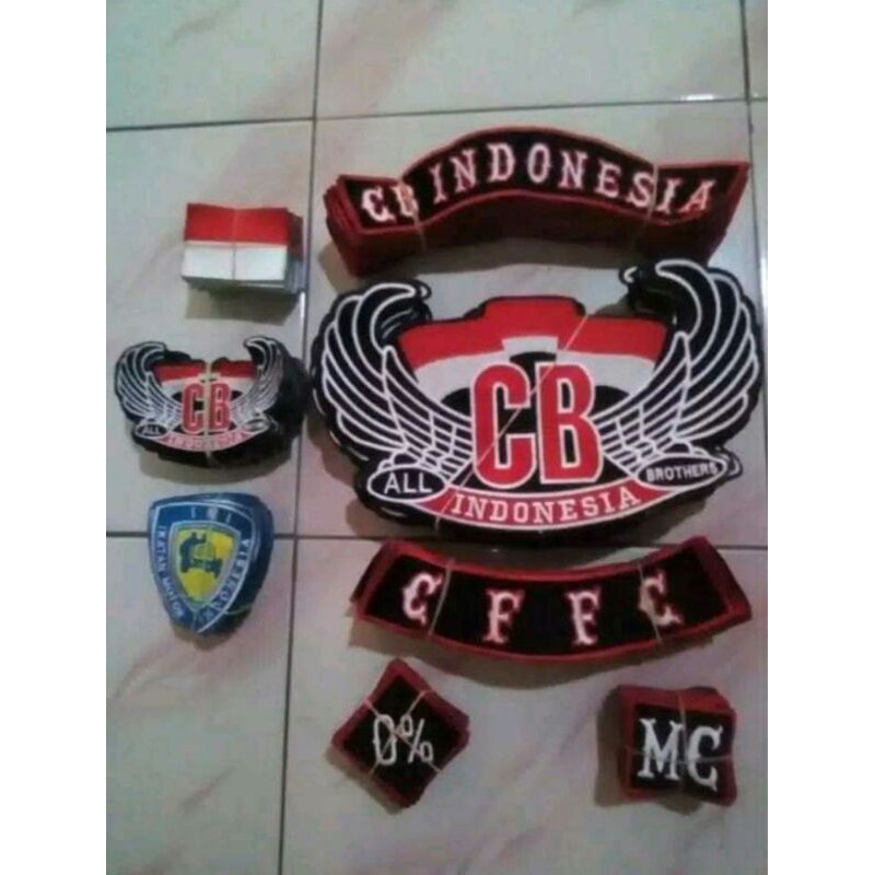 logo / emblem bordir cb indonesia