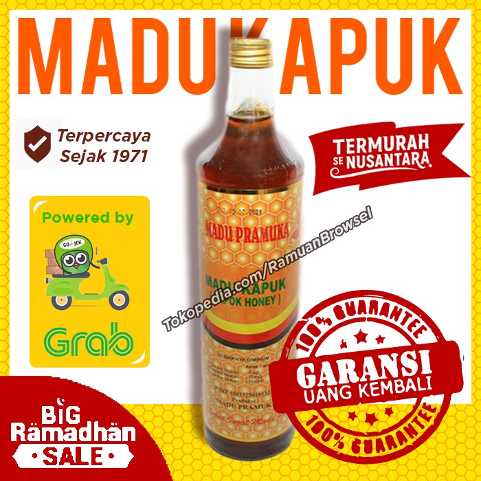 

Madu Pramuka Alami (Madu Kapuk) 650ml - MMD1408