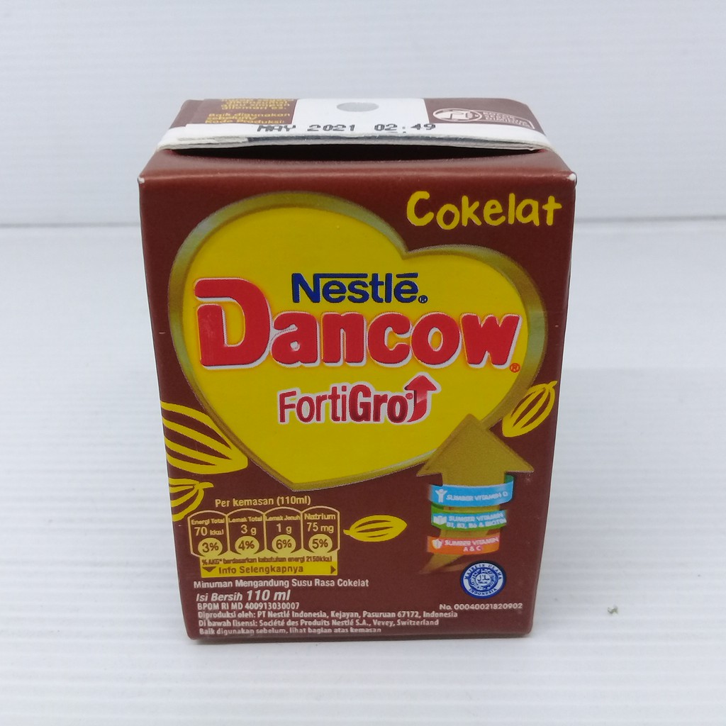 

Dancow FortiGro 110 ml Cokelat Nestle Minuman Mengandung Susu Rasa Cokelat