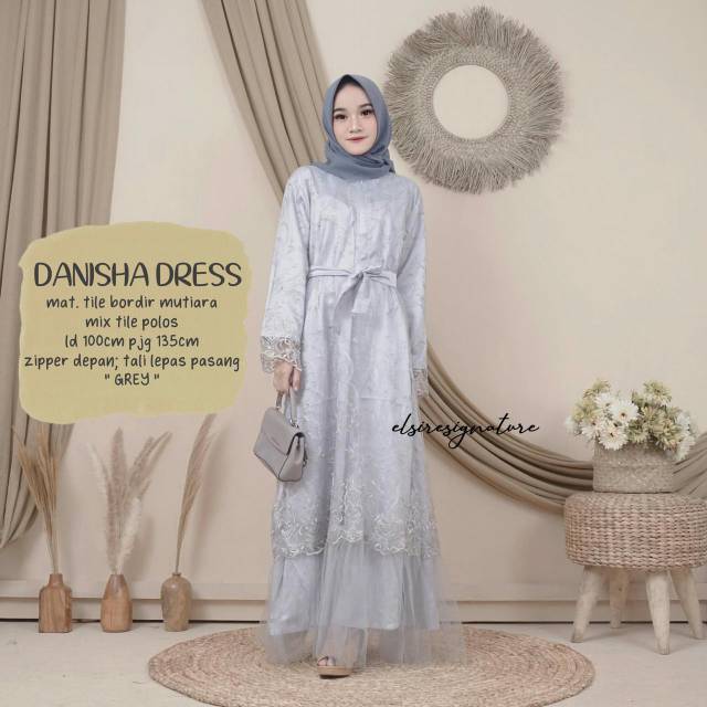 DRESS BROKAT TILE BUSUI /MODEL RANDOM GAMIS PESTA BROKAT / GAMIS BUSUI / DRESS BUSUI /DRESS PESTA