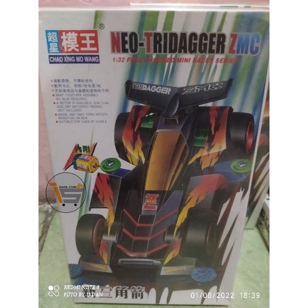 Mini 4wd Neo tridagger ZMC MO WANG