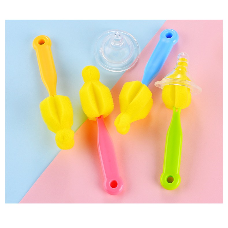 Sikat Pembersih Dot / Pembersih Botol Susu / Sponge Pembersih Dot Susu
