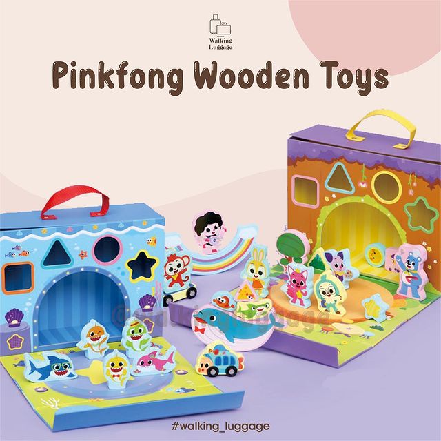 Pinkfong Wooden Toys | Permainan Edukasi Pinkfong Korea