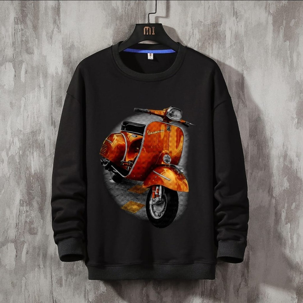 COD/ARPIOSSHOP - BAJU VESPA - SWEATER PRIA KEREN MODEL KEKINIAN