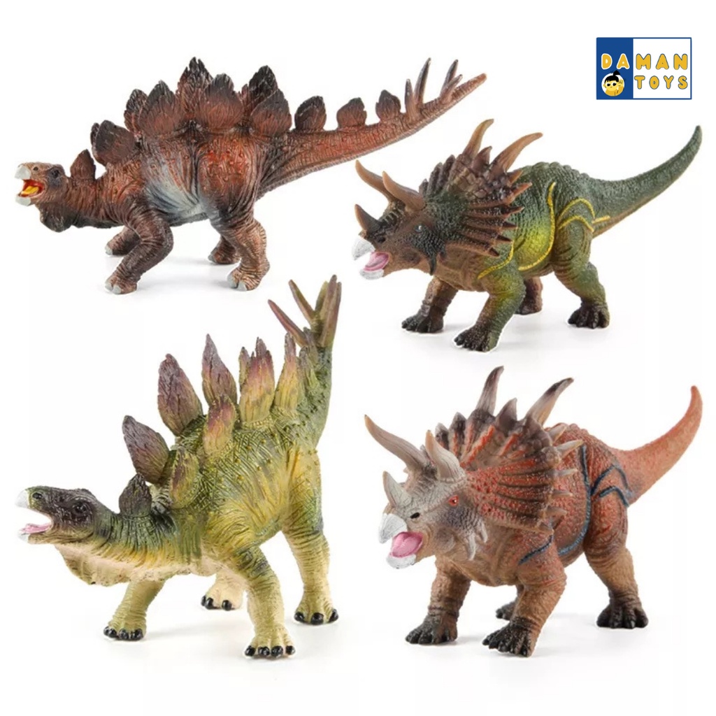 Jurassic Dinosaurus Stegosaurus Action Figures Dinosaur World