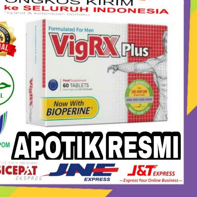 EXCLUSIVE!Vigrx Plus Original Ejakulasi Dini Obat Kuat Stamina Pria Dewasa Kelamin+Pembesar Pil Vigr