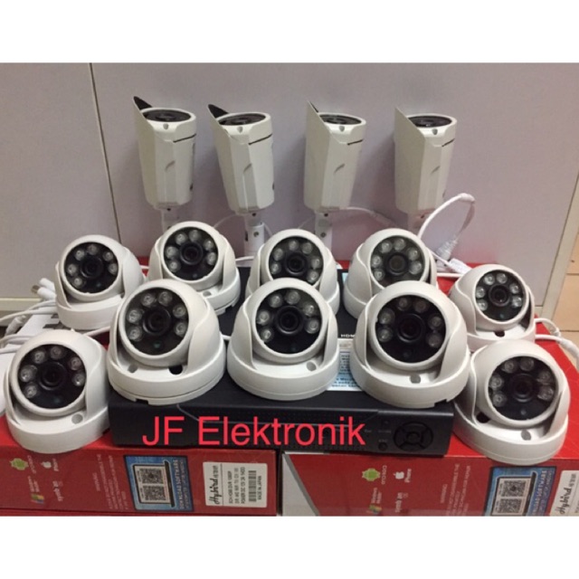 PAKET CCTV AHD 16 KAMERA 4MP LENGKAP