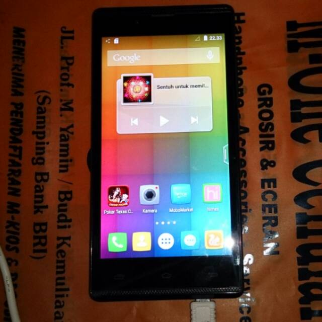 Himax polymer2 batangan Hp+charger mulus 98%sisa nya lecet pemakaiian