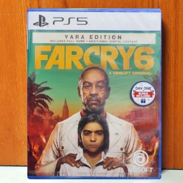 Far Cry 6 PS4 PS5 Region 3 Asia Kaset Farcry 6 Yara Edition Playstation PS 4 5 Reg 3 CD BD Game 4 5 VI V