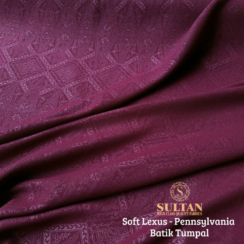 Kain Abaya Sultan Soft Lexina Emboss BATIK TUMPAL