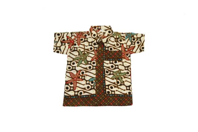 Kemeja Batik Anak size L/Hem Batik Anak/Baju Anak Laki2 (4-5th)