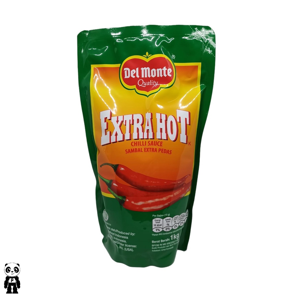 

Del Monte Sambal Extra Pedas 1Kg Delmonte Extra Hot Chilli Sauce