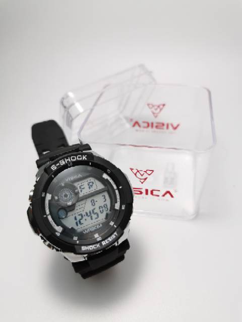 Jam tangan digital Sporty water Resist Visica 6223