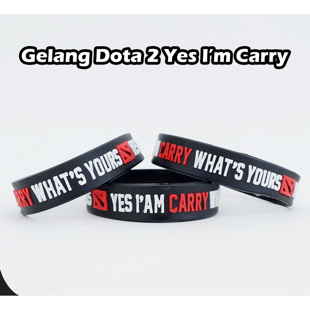 Gelang Carry || Bracelet Dota Aksesoris Gaming Navi Secret