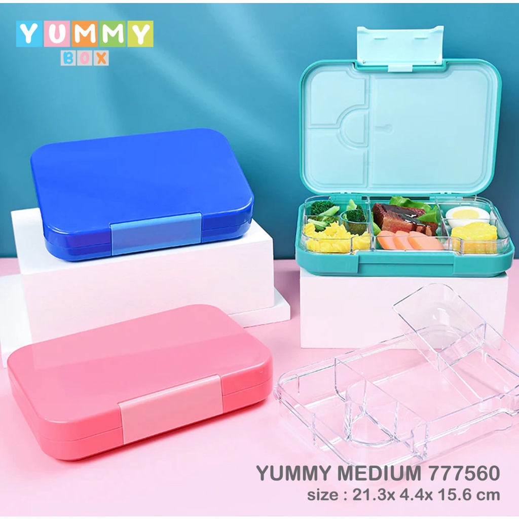 YUMMY BOX MEDIUM BENTO COLORS 777560